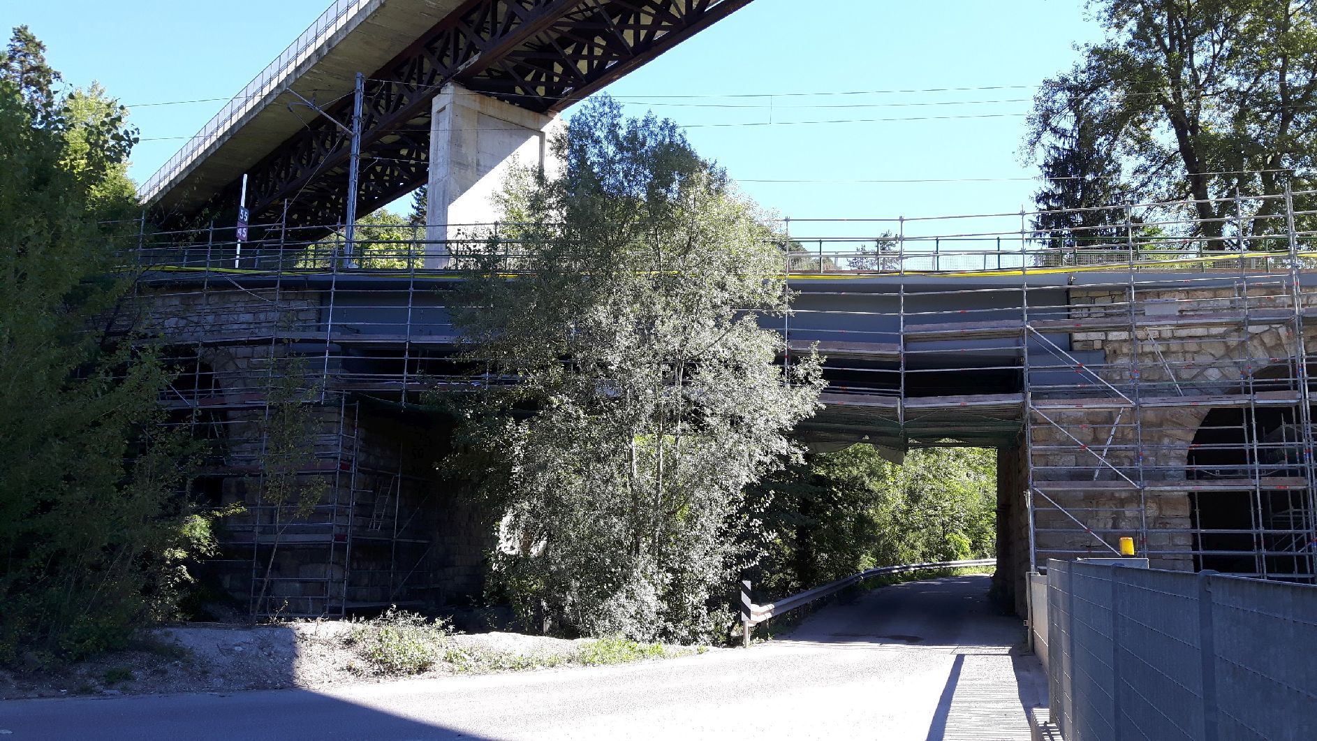 tunnel collegamento nago cantiere