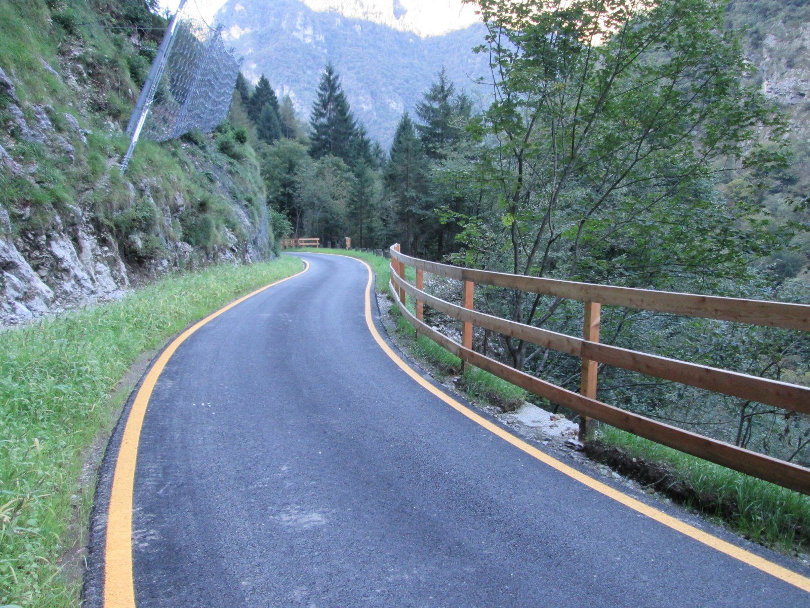 percorso ciclopedonale Primiero - Fonzaso