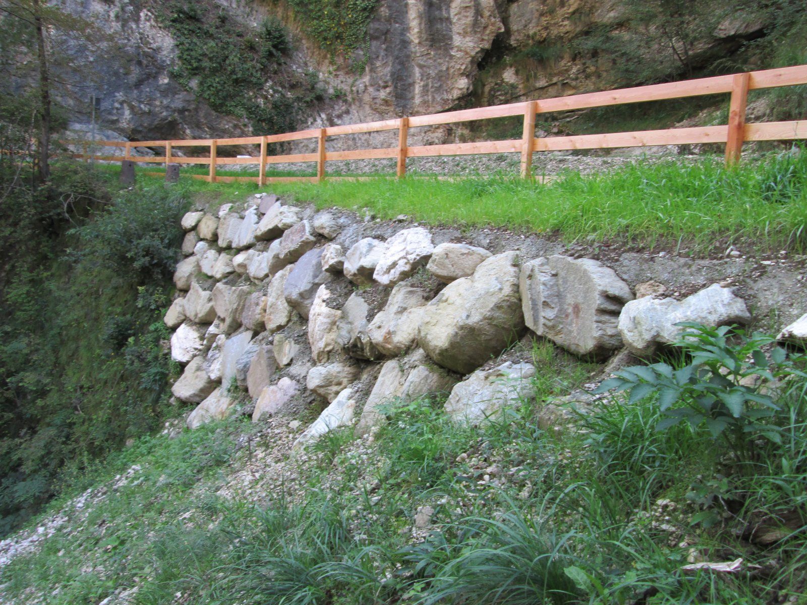 pista ciclabile cantiere ultimato riva