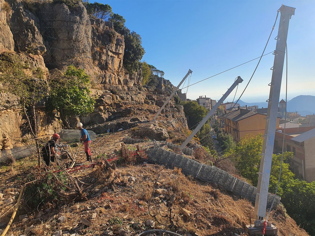 cantiere opere ulassai