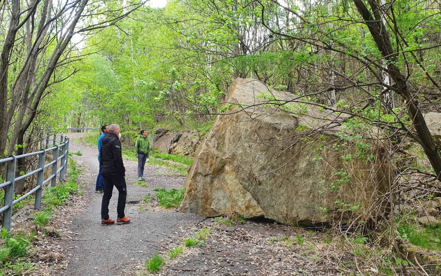 messa in sicurezza versante comune lillianes