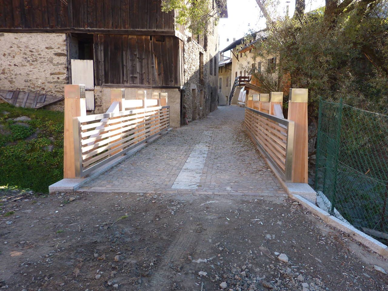 spaziatura funi barre