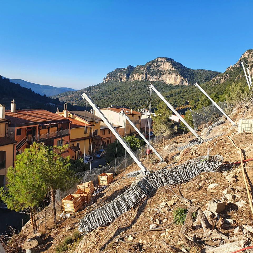 reti metalliche intervento ulassai